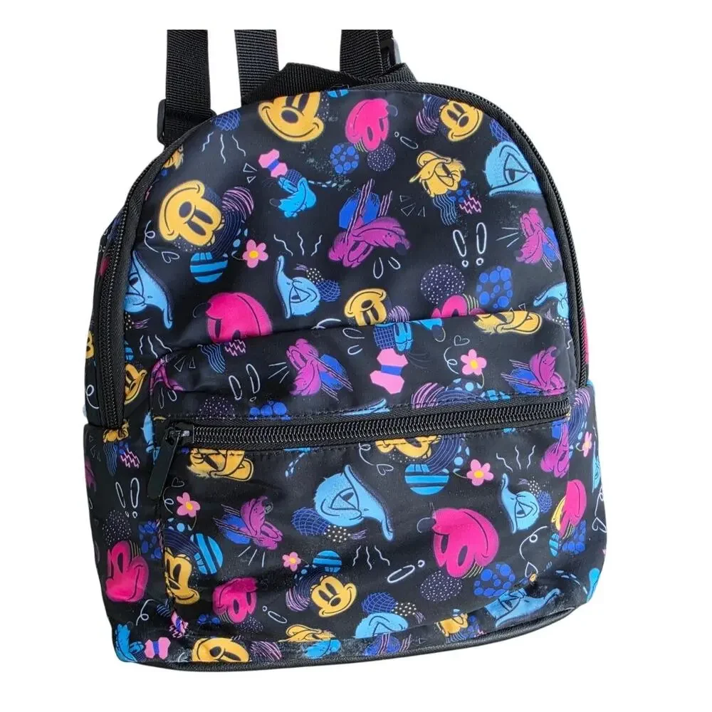 Mini backpack Mickey Mouse and the gang / Disney Backpack /neon doodle